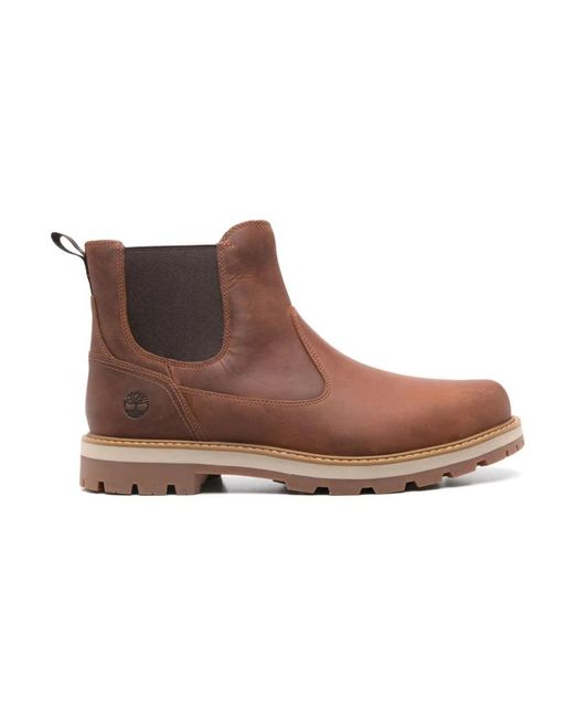 Timberland Brown Chelsea Boots for men
