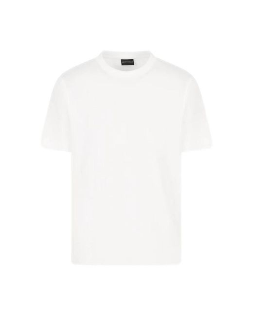 Emporio Armani White T-Shirts for men