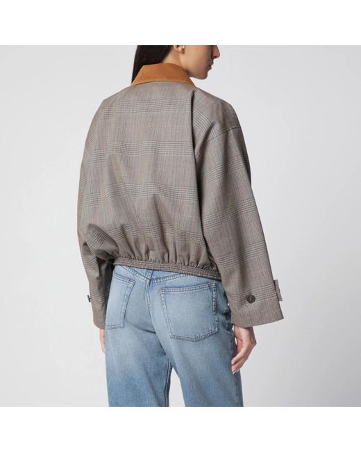 Rohe Gray Bomber Jackets
