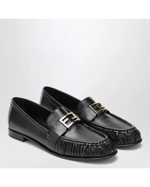 Fendi Black Loafers