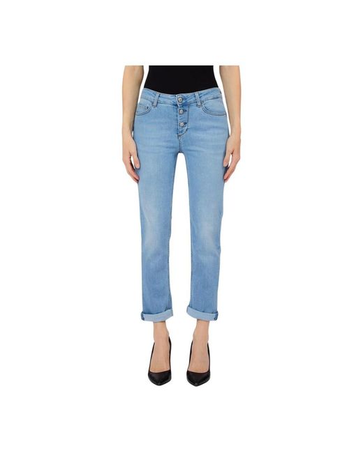 Liu Jo Blue Cropped Jeans
