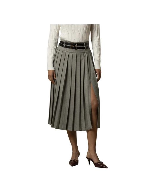 Kocca Green Midi Skirts