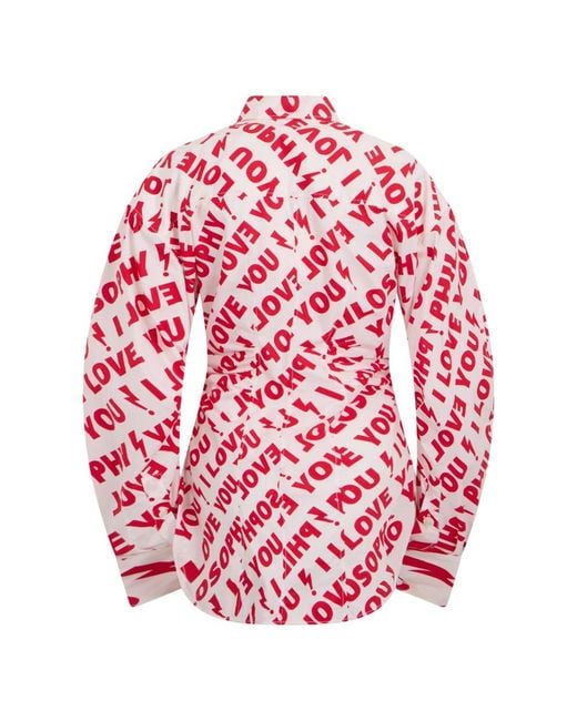 Philosophy Di Lorenzo Serafini Red Shirts