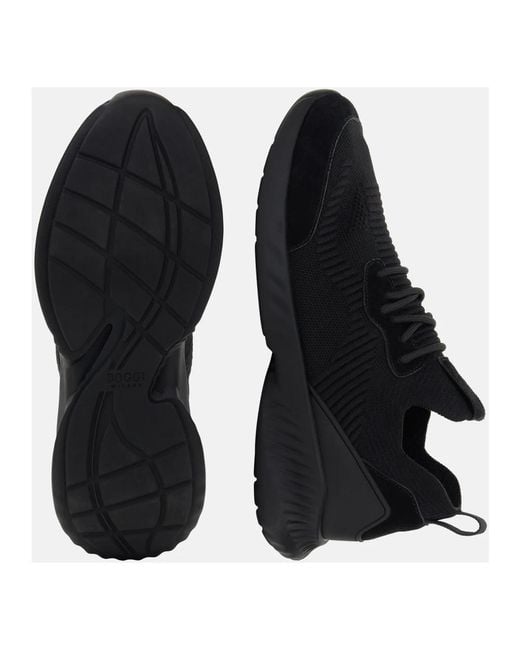 Boggi B Tech B Willow Wool Blend Sneakers in Black für Herren