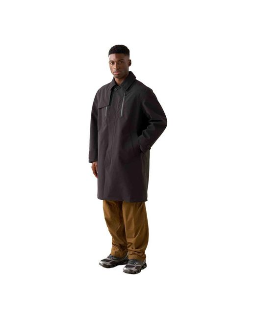 Mizuno Jassen ,Zwart ,Polyester Tech Hard Shell Trenchcoat in het Black voor heren