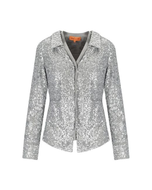 Stine Goya Gray Light Jackets