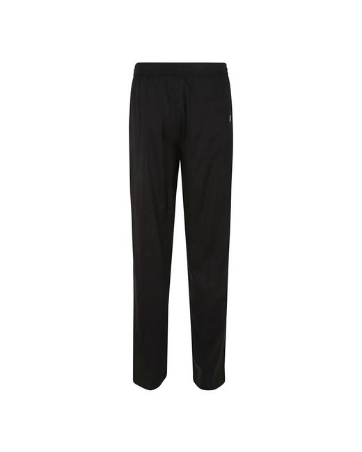 MSGM Black Slim-Fit Trousers for men