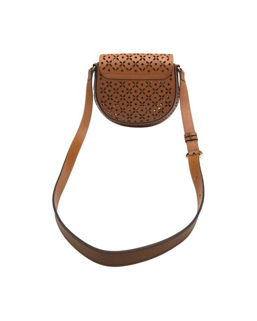 The Bridge Brown Bettina wow leder tasche