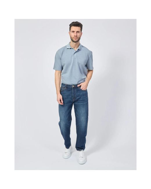 ARMANI EXCHANGE Blue Slim-Fit Jeans for men