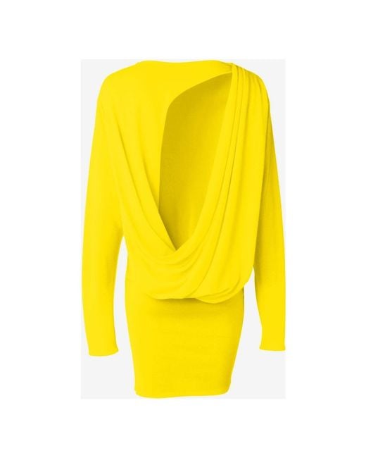 Jacquemus Yellow Short Dresses