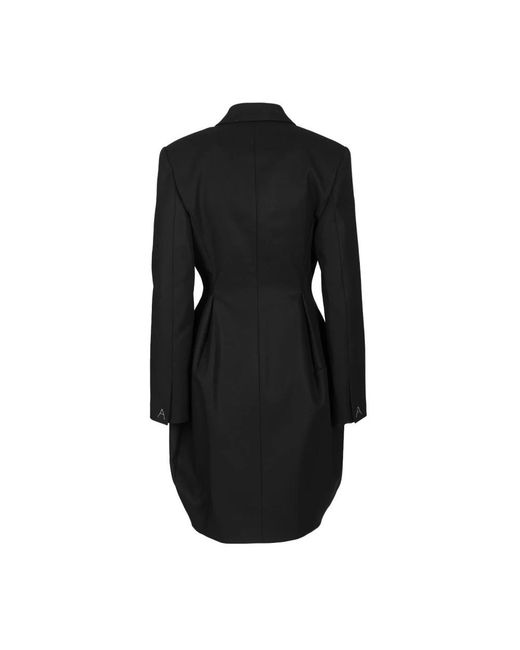 Alaïa Black Double-Breasted Coats