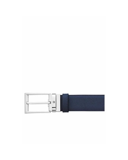 Montblanc Blue Belts for men