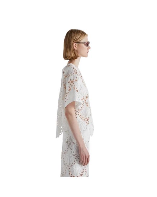 Blouses MEIMEIJ de color Gray