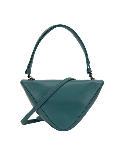 Prada Green Triangle Schultertasche