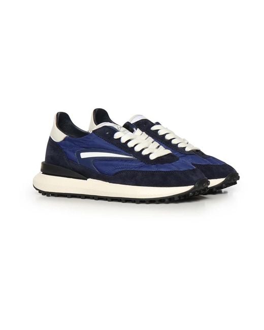 Date Blue Sneakers for men