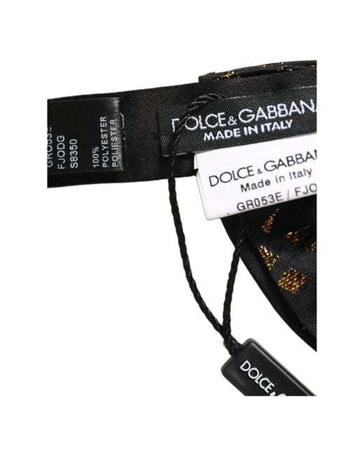 Bowties di Dolce & Gabbana in Black da Uomo