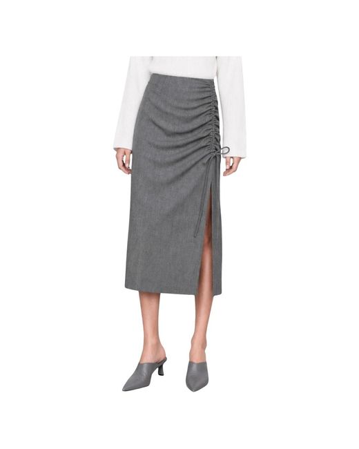 Kocca Gray Midi Skirts