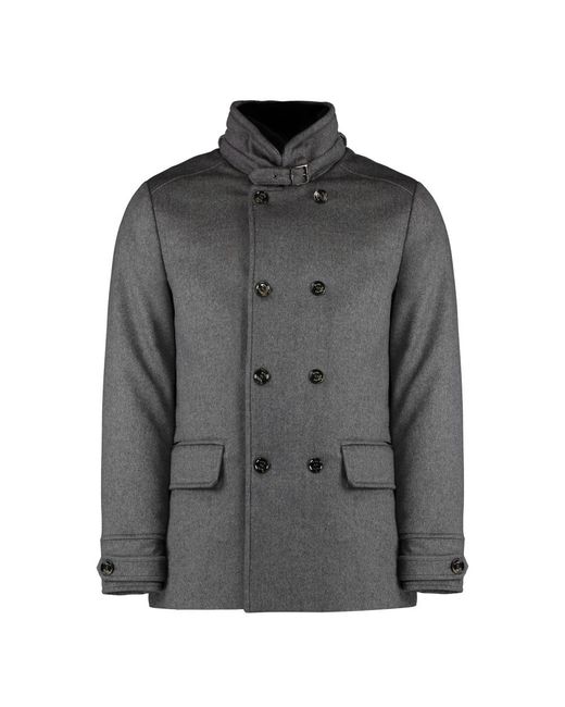 Moorer Gray Cashmere Knitwear for men