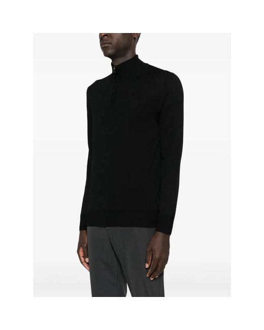 Canali Black Turtlenecks for men