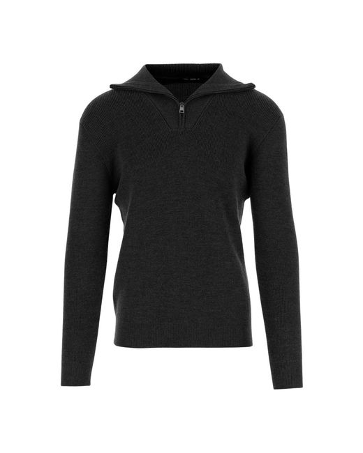 Turtlenecks Tagliatore de hombre de color Black