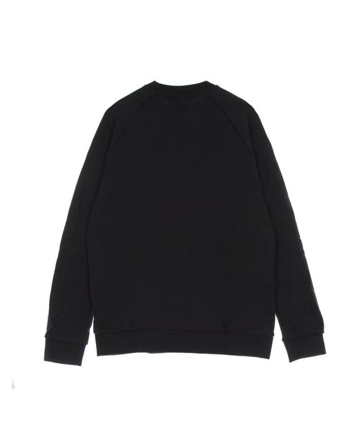 Adidas Fitness ,Zwart ,Katoen Klassiek Trefoil Crewneck Sweatshirt in het Black voor heren