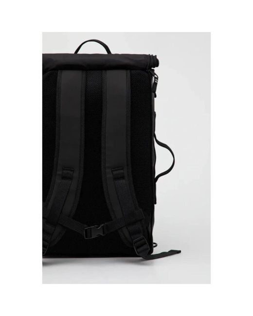 Tommy Hilfiger Vielseitiger Pu-Leder Rucksack in Black für Herren