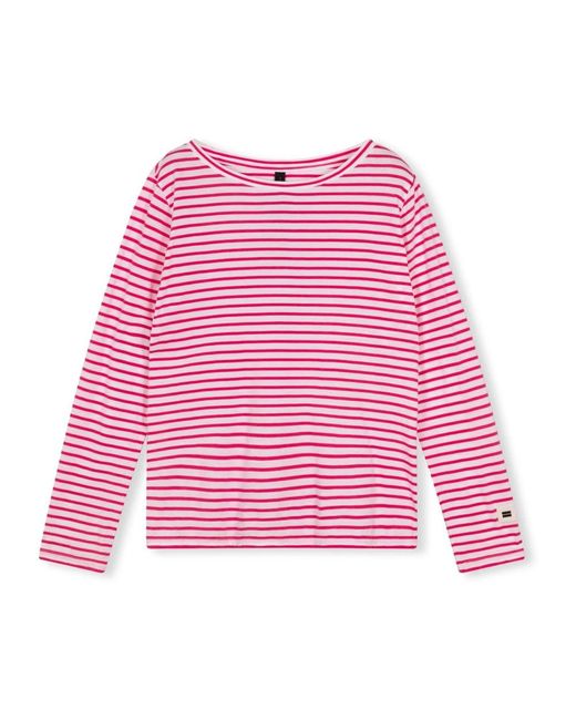 10Days Pink Long Sleeve Tops
