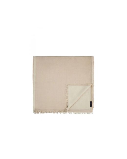 Scarves di Fay in Natural da Uomo