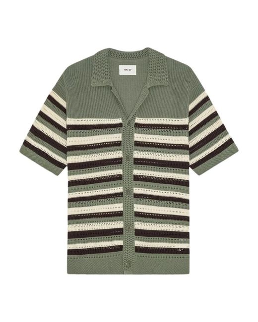 Cardigans NN07 de hombre de color Green
