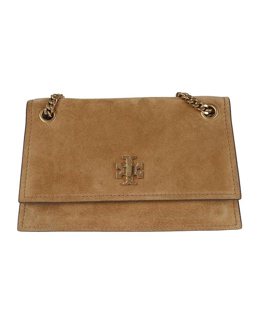 Tory Burch Natural Shoulder Bags