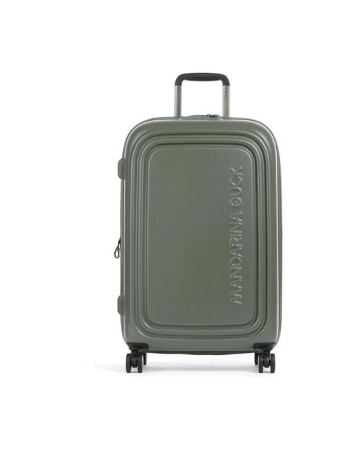 Mandarina Duck Green Suitcases