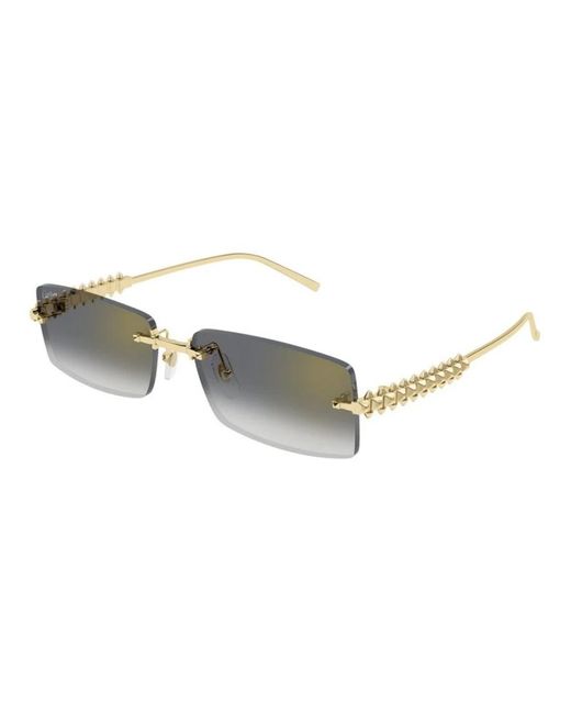 Cartier Metallic Sunglasses