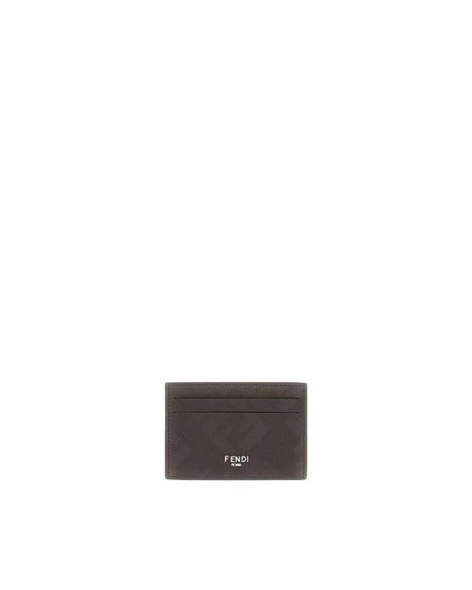 Fendi Gray Wallets & Cardholders for men