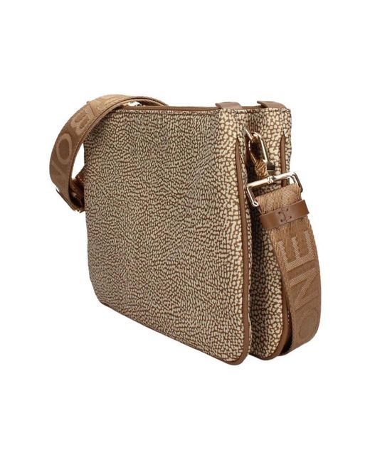 Shoulder Bags Borbonese de color Natural
