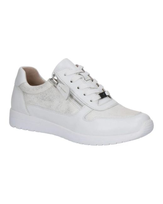 Caprice White Sneakers
