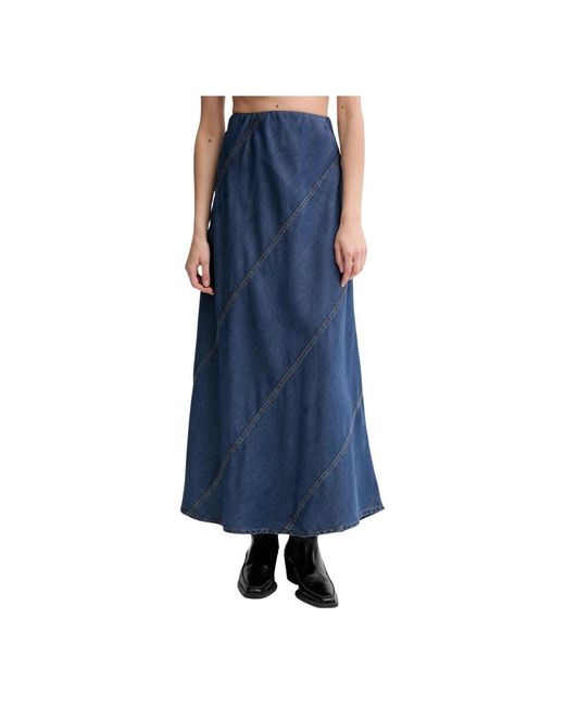 Munthe Maxi Rok in het Blue