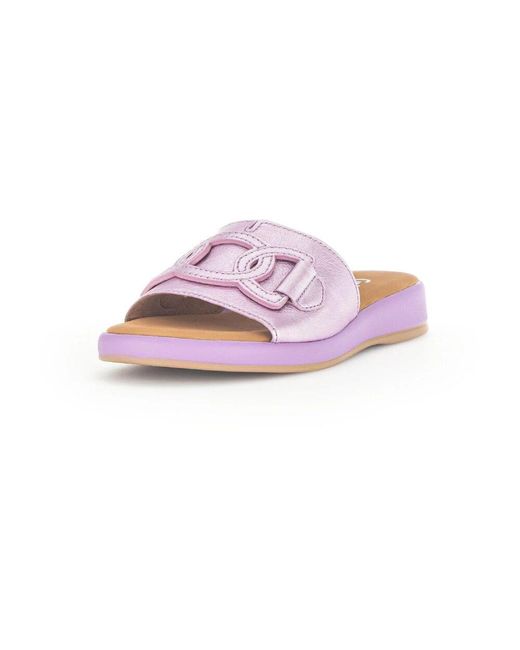 Flat sandals di Gabor in Purple