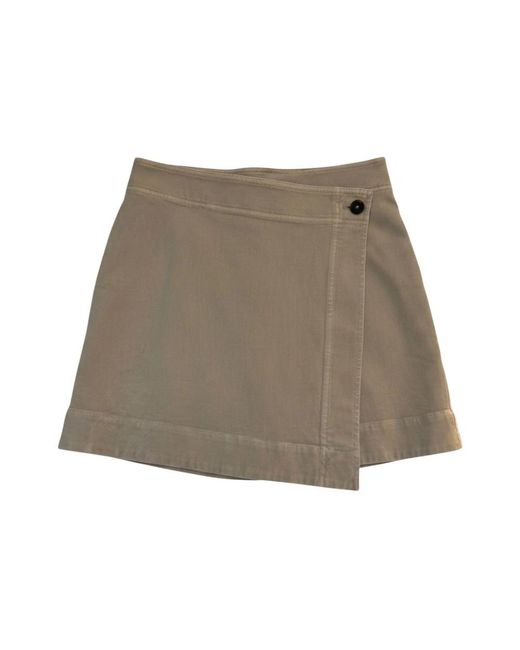 Short Skirts Closed de color Brown