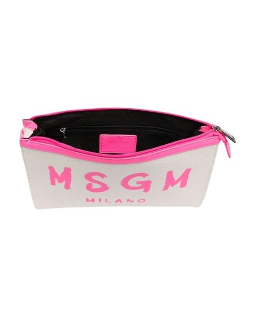 MSGM Pink Clutches