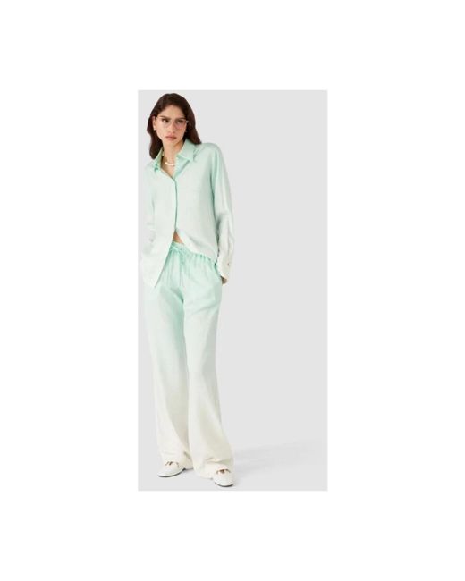 Casablanca Green Wide Trousers