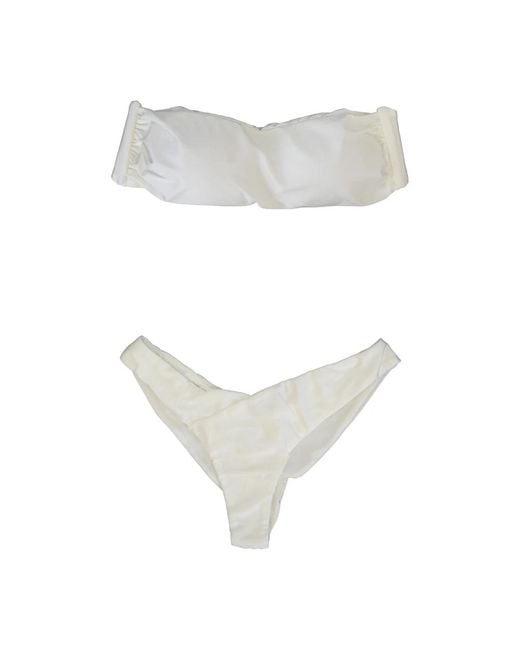FK White Bikinis