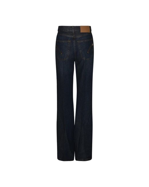 Dondup Blue Straight Fit Jeans