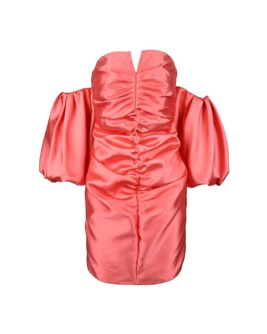 SIMONA CORSELLINI Red Party Dresses