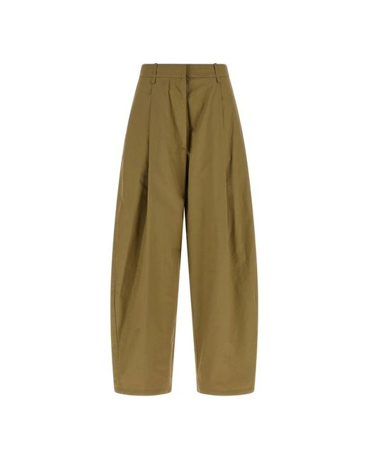 Nude Wijde Broek in het Green