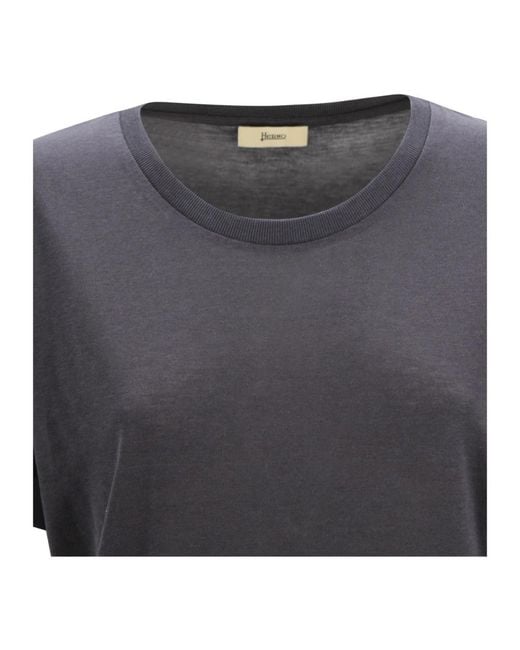Herno Blue T-Shirts