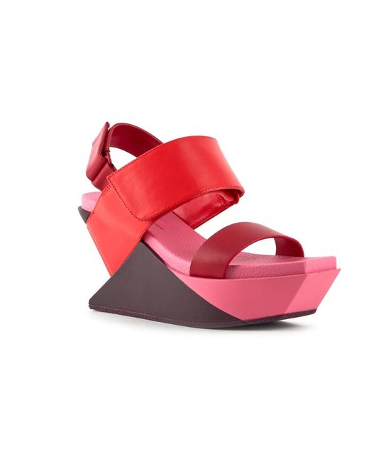 United Nude Red Wedges