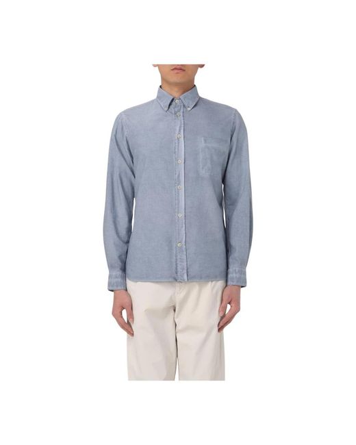 Casual Shirts Eleventy de hombre de color Blue
