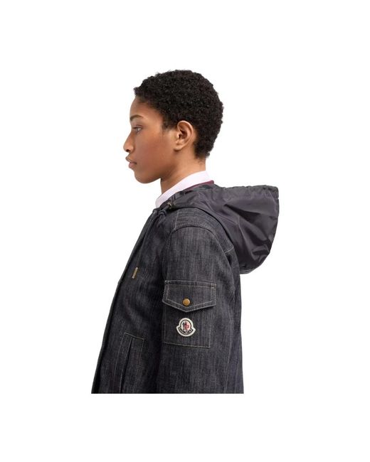 Denim Jackets Moncler de color Blue