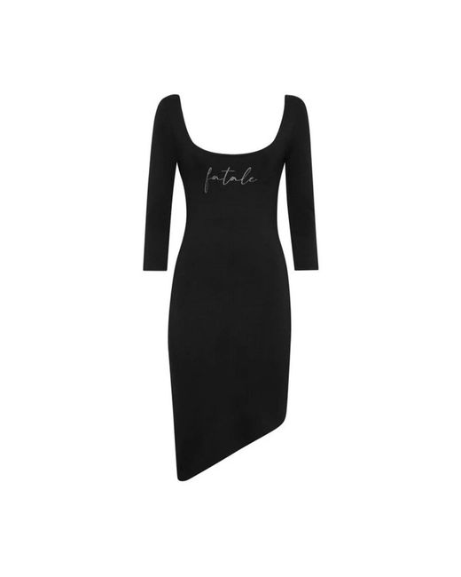 Philipp Plein Black Short Dresses
