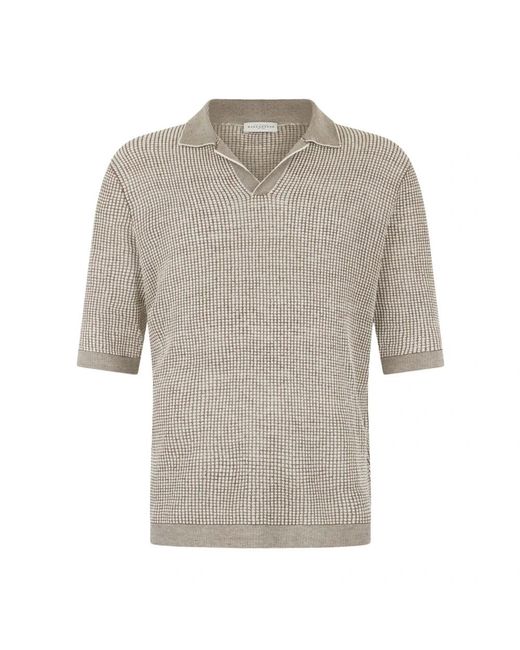 Ballantyne Tops ,Grijs ,Gingham Polo in het Gray voor heren